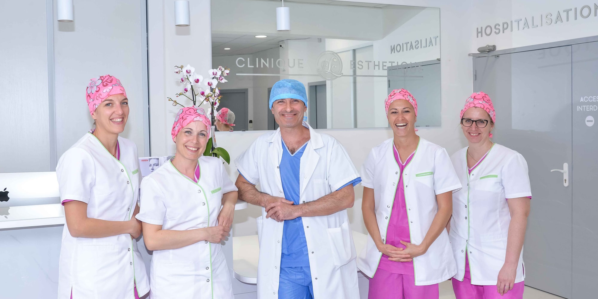 Equipe et technicité à la clinique FLC Esthétique